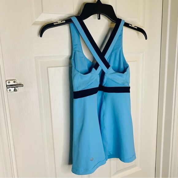 Lululemon Stuff Your Bra Tank II Blue Moon/Inkwell Size 4 - Picture 5 of 8